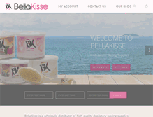 Tablet Screenshot of bellakisse.com